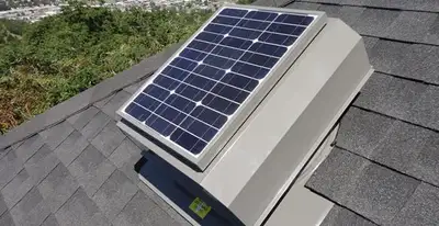 attic fan installation services with energy-efficient roof-mounted ventilation system in Nashville, TN