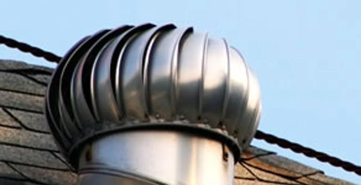 attic fan installation services with professionally installed roof ventilation unit in Nashville, TN