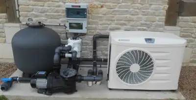 electric heater installation services with connected outdoor heating system equipment in Nashville, TN