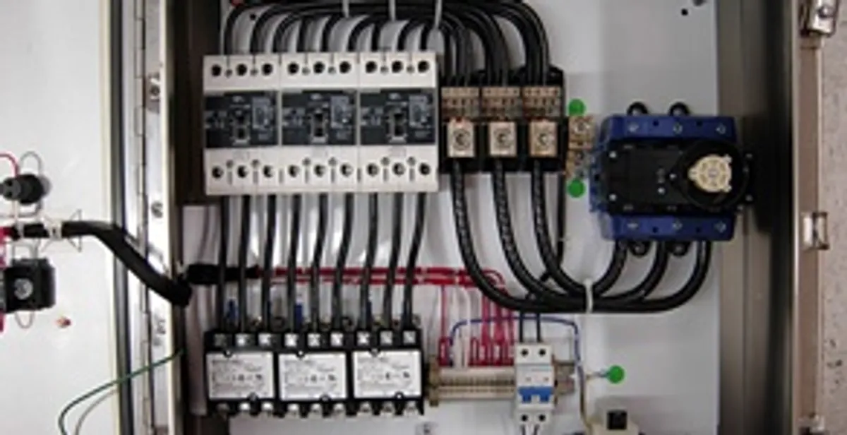 Electrical panel installation with organized circuit breakers and wiring in Nashville, TN