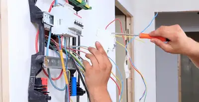electrician services performing residential electrical panel wiring in Nashville, TN