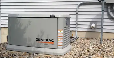 generator installation service featuring outdoor standby generator setup by licensed electricians in Nashville, TN