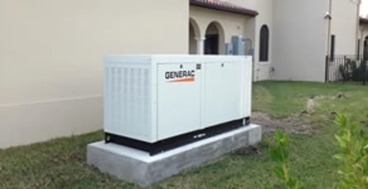 generator installation service showing standby generator professionally installed for residential power backup in Nashville, TN