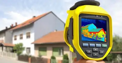 home energy audit service performing exterior thermal inspection to identify energy loss in Nashville, TN