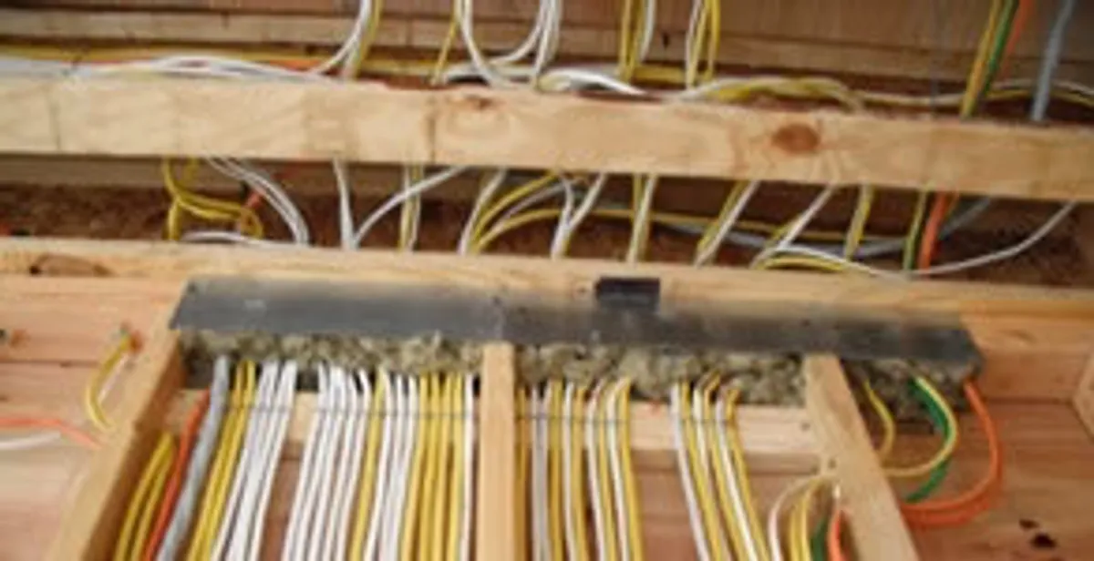 new construction wiring services with organized electrical rough-in performed by licensed electricians in Nashville, TN