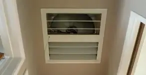 whole house fan installation services with ceiling-mounted ventilation system in Nashville, TN